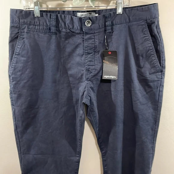 NWT Troy Lee Designs Race Team Caliper Chino Pants India Ink Navy 38 - Picture 2 of 16